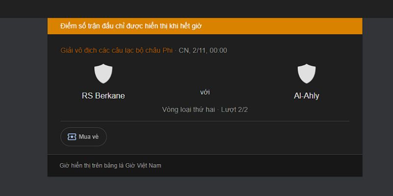 Đánh giá phong độ hiện tại của RS Berkane vs AL-Ahly