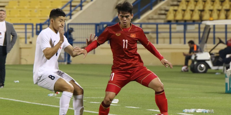 Khởi đầu trái ngược của U23 Kyrgyzstan vs U23 Việt Nam